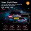 4K+2.5K Dash Cam Dual Lens 2160*3840P Recording Car Camera Built-In WiFi GPS DVR Dashcam Night Vision Video Recorder 24H Parking
