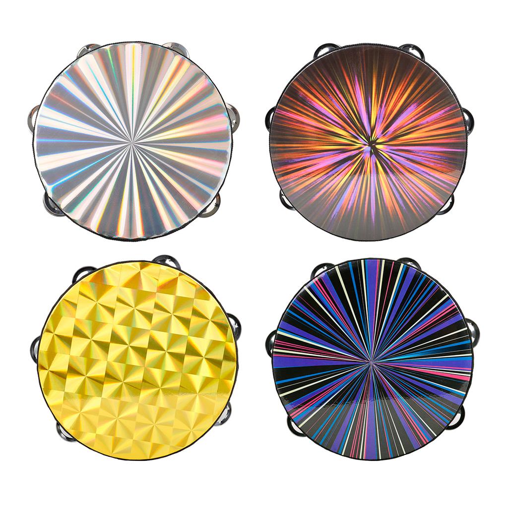 8 Inch Professional Tambourine Musician Music Drums Dance Orff Tambourine Percussion Instrument Musical Instrument Tambourine