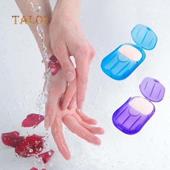 2 Boxes Mini Washing Hand Bath Travel Scented Slide Sheets Foaming Paper Soap Travelling Needs