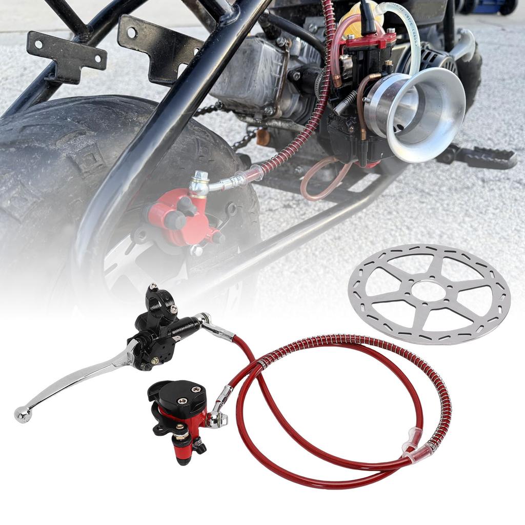 Комплект гидравлических дисковых тормозов для велосипеда Замена для Baja Doodle Bug Dirt Bug DB30 Baja с тормозным диском 180 мм, главным цилиндром, калипером