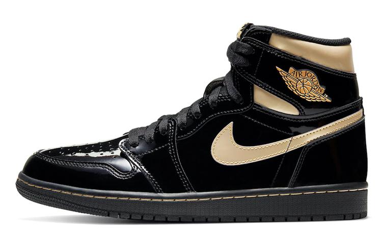 Air Jordan 1 Retro High Og 'Black Metallic Gold' 555088-032