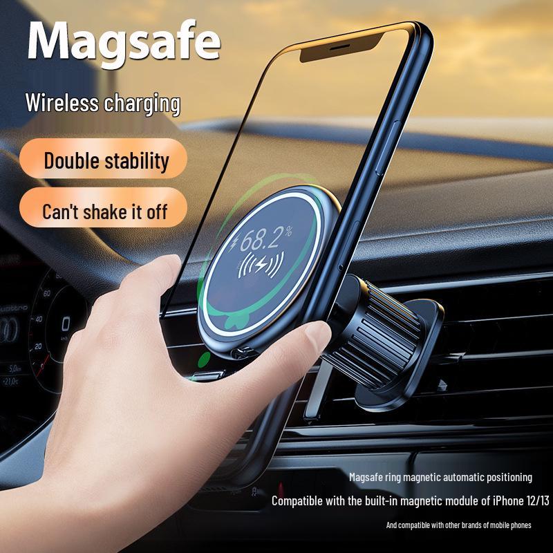 15W MagSafe Magnetic Wireless Charger & Car Mount for iPhone 14