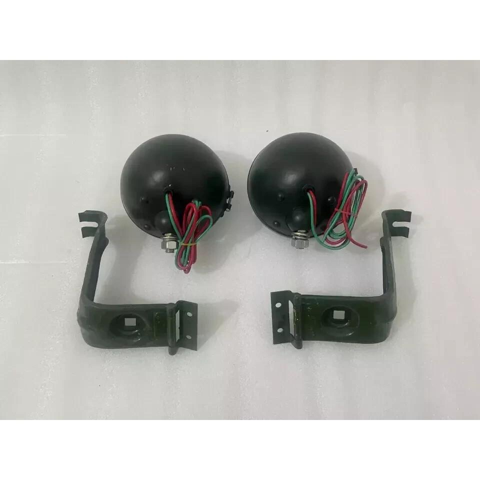 Willys Jeep MB Ford GPW Headlight Light with Bracket Pair Left & Right |Fit For