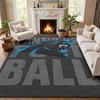 Carolina Panthers Carpet Door Mat for Living Room or Bedroom Protective Mat Under Chair Office Decoration Christmas Gift Birthday Present