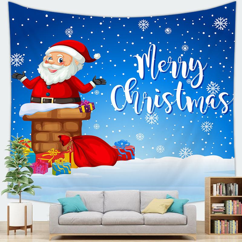 Рождественские украшения Санта-Клаус Рождественская елка Гобелен Настенный подвес