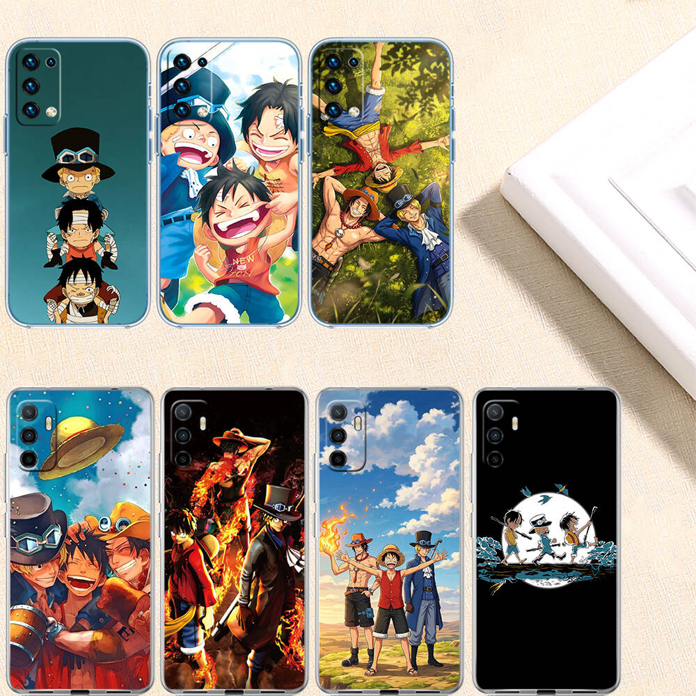One Piece Luffy ACE Sabo Phone Case for Motorola G14 G15 G24 G30 G31 G32 G34 G41 G42 G51 G52 G50 G60S G60 G62 G72 G71 G73 G84 G85 G200 E32