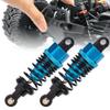 2 шт. Металлический амортизатор для радиоуправляемой машины, запасные части, аксессуары, подходит для 1:10. Радиоуправляемая машинка синего цвета