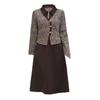 2025 Spring & Autumn Long-Sleeve Two-Piece Dress for Middle-Aged Women