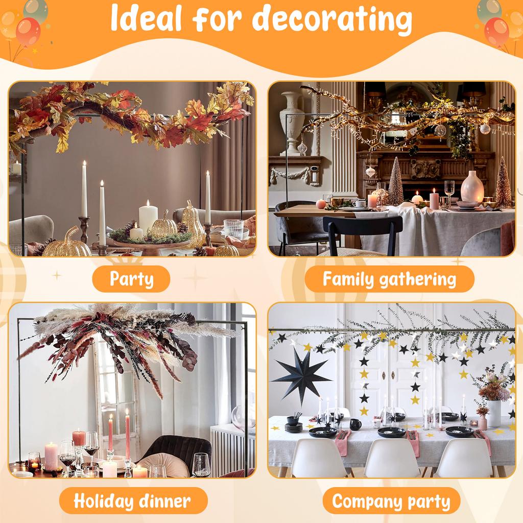 Настольная стойка для удочек с зажимами Черная Золотая Настольная арочная стойка для Свадьбы Вечеринки по случаю Дня рождения Хэллоуина Рождества Подвесной декор