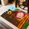 Animals Forest Party Floor Rug Office Rug Design for Bedrooms Playrooms Living Rooms Dining Room Antislip Carpet Office home decor Wedding Party Gift