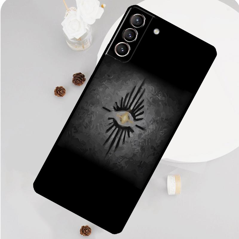 Чехол для телефона Bloodborne Runes для Samsung Galaxy S23 Ultra S21 S20 FE S9 S10 Plus Note 10 20 S22 Ultra Funda