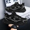 Men's Silver Mesh Casual Sneakers: Breathable, Height-Boosting, Chunky Sole Running Shoes for Autumn