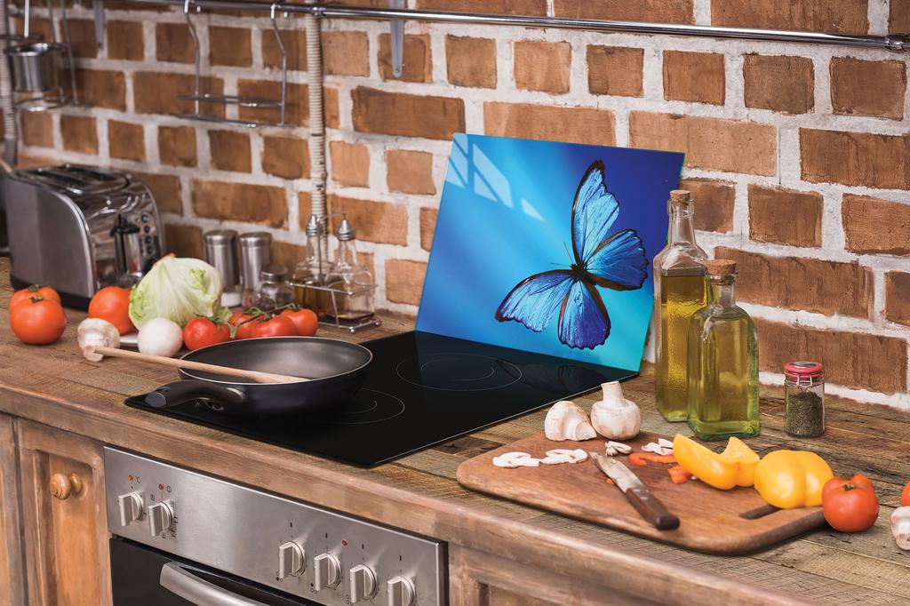 SZKLANA DESKA DO KROJENIA 40x30 MOTYL
