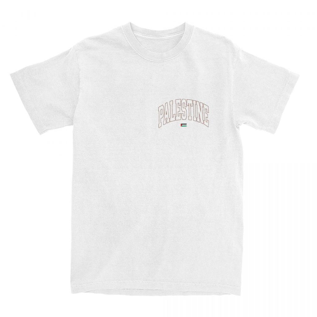 Палестинская футболка с флагом Палестины, летняя, Y2K, ретро, хлопковая, в стиле хиппи, для мужчин, с коротким рукавом, повседневная одежда