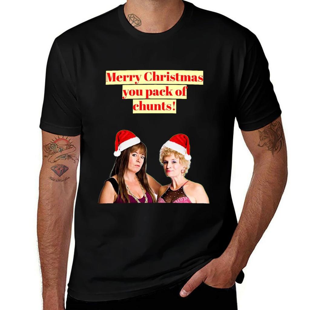 Kath And Kim Christmas Merry Christmas You Pack Of Chunts Tshirt Sport Basic Moisture Wicking Tee Tshirt