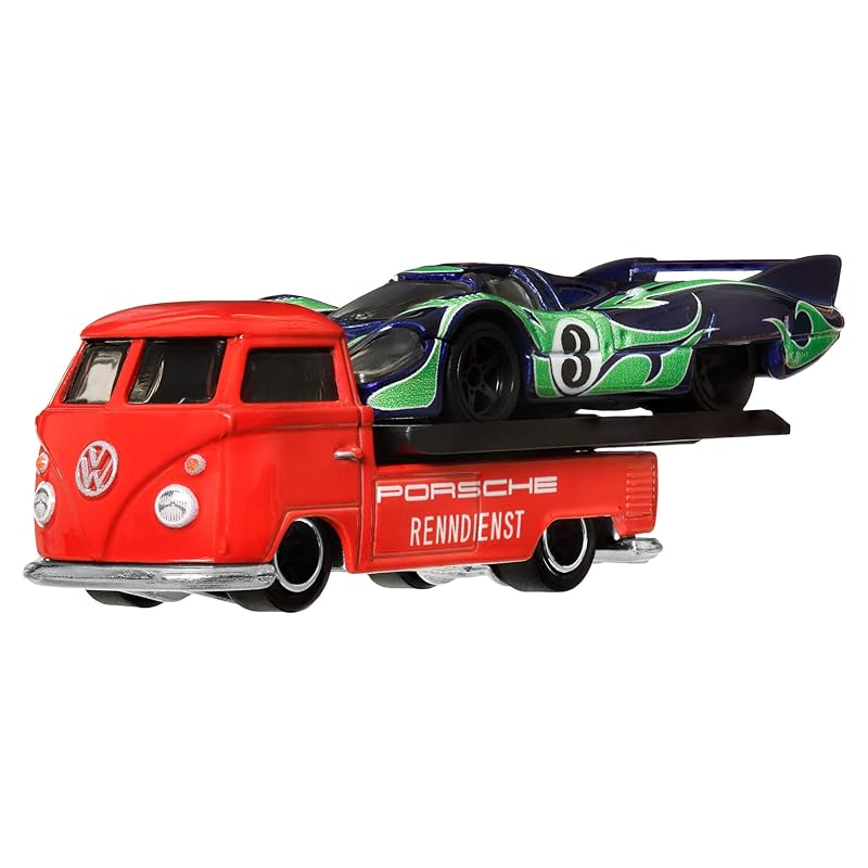 Колеса Hot Wheels) коллекционный набор премиум-класса - Porsche Rennsport [мини-автомобиль 4 шт.] [3 года~] HRT54