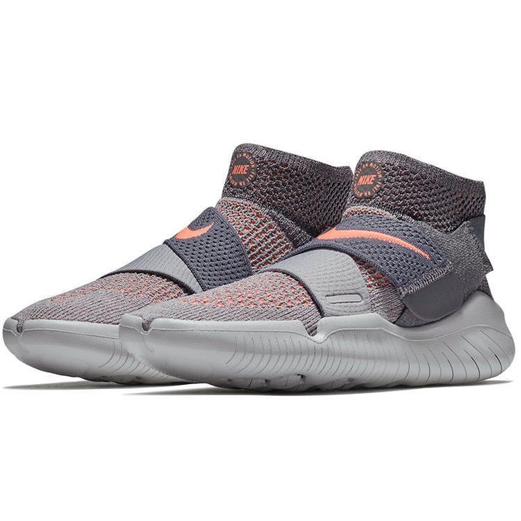 Nike Женские кроссовки Nike Free RN Motion Flyknit 2018 'Grey Crimson' 942841-003
