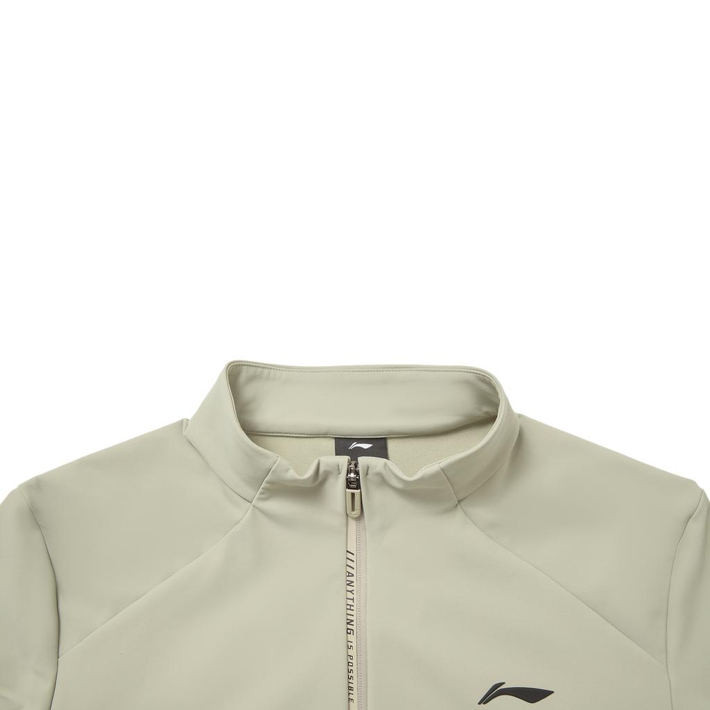 Li-Ning Серия Фитнес Стойка Воротник Логотип Буквы Вышивка Повседневная Куртка Мужские куртки AFDWE73-4