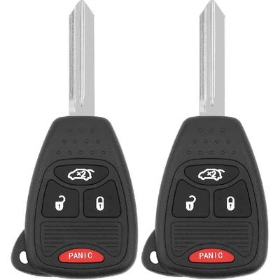 Замена брелока для 2007-2016 Compass/ 07-18 Patriot/ 06-16 Wrangler/ 04-09 Dodge Durango/ 06-08 Ram/ 07-13 Caliber/ 08-14 Avenger/ 11-14