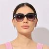 Oversized Sun Glasses Korean Style Shades Eyeglasses Vintage Women Sunglasses  Streetwear