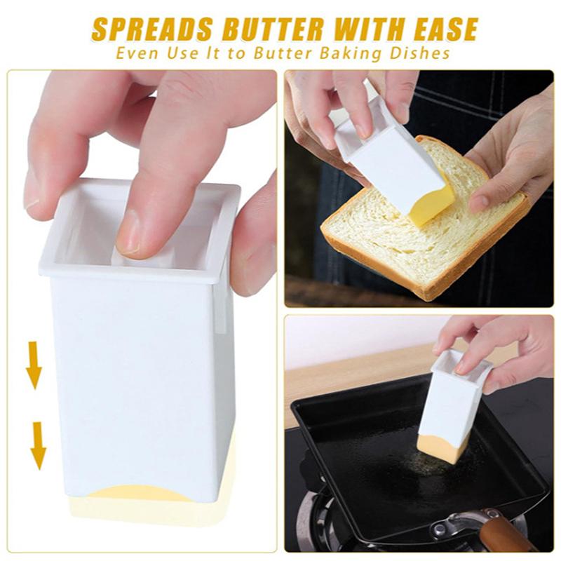 Масляные разбрасыватели, маленькая коробка для хранения масла, простая конструкция, палочка для выпечки, удобная кухонная утварь для домашнего ресторана
