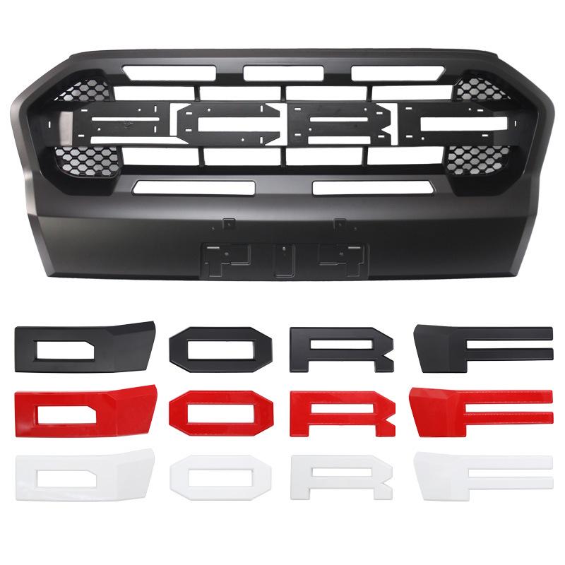 Compatible Ford Ranger T8 MK3 Wildtrak (2019-2021) Raptor-Style Grille Radiator Cover