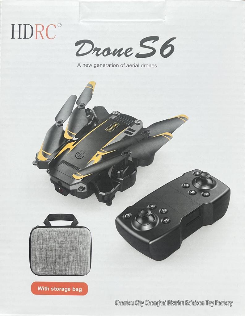 Genuine G6 S6 Dual-Color Drone with Aerial Photography and Upgraded Motor