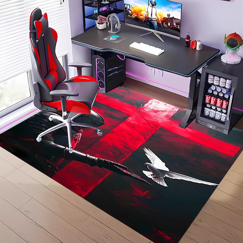 1pc Knights Templar2 Entrance Mat, Non-Slip Mat Area Rug,Room Decor, Outdoor Decor, Kitchen Rug,Doormat - Machine Washable, Easy to Clean