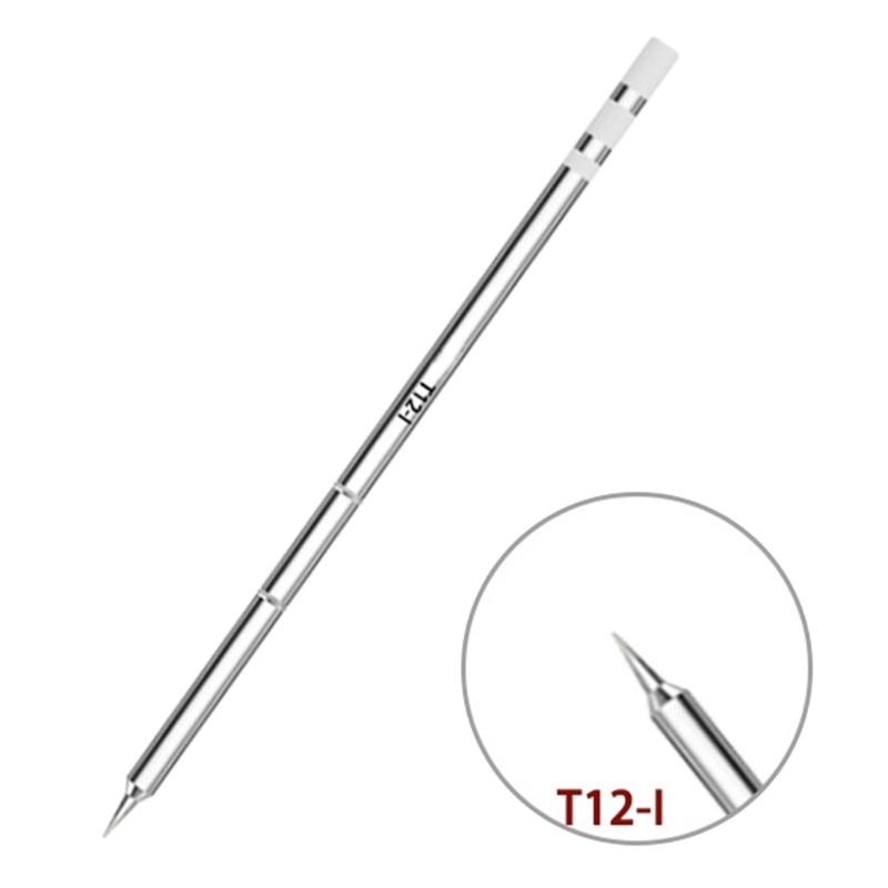 Наконечник для пайки из нержавеющей стали с быстрым нагревом T12 Запасные наконечники для паяльника Электрические паяльные сварочные аксессуары