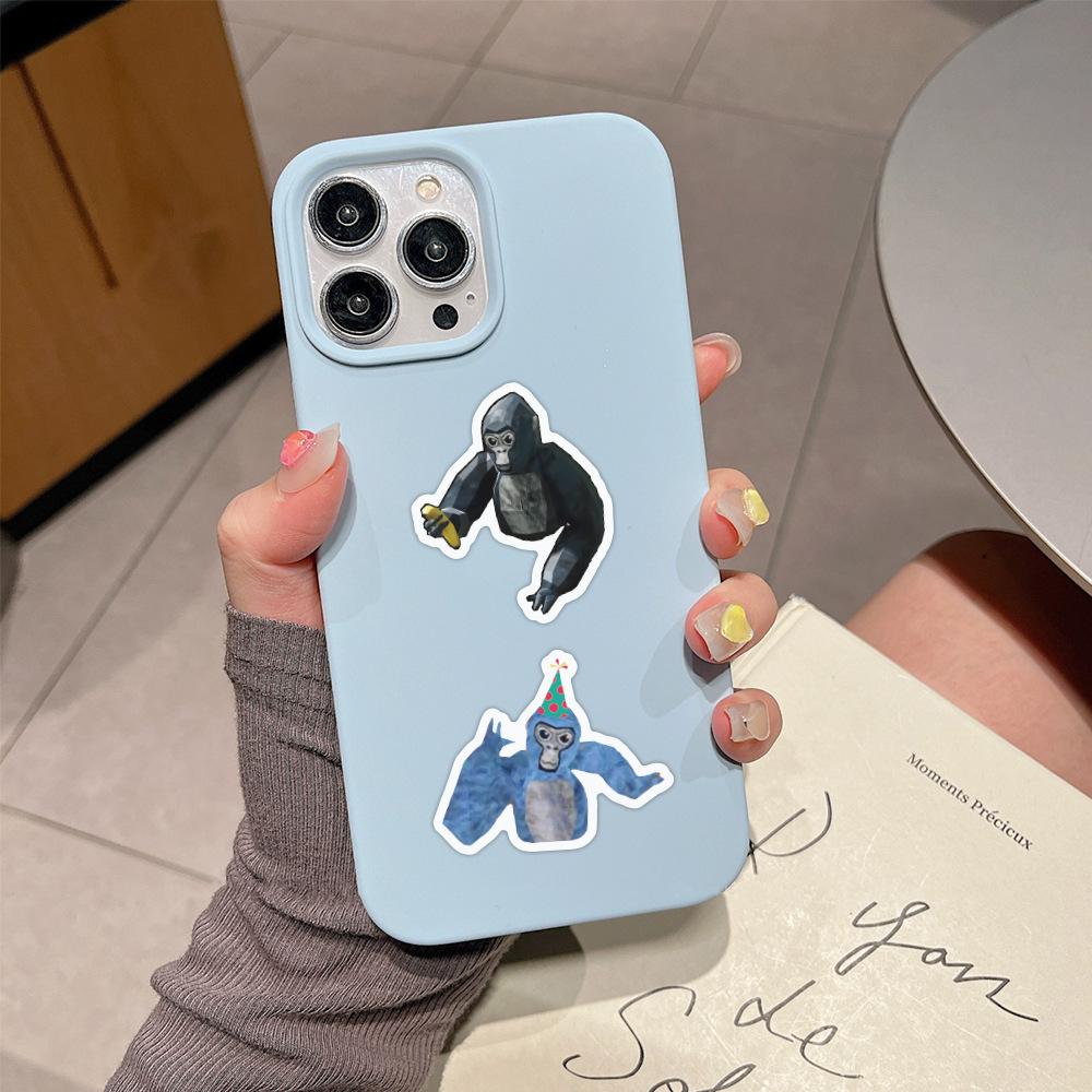 60 Новых Граффити Наклеек Gorilla Tag Украсьте Багаж Ноутбук Водонепроницаемые Наклейки