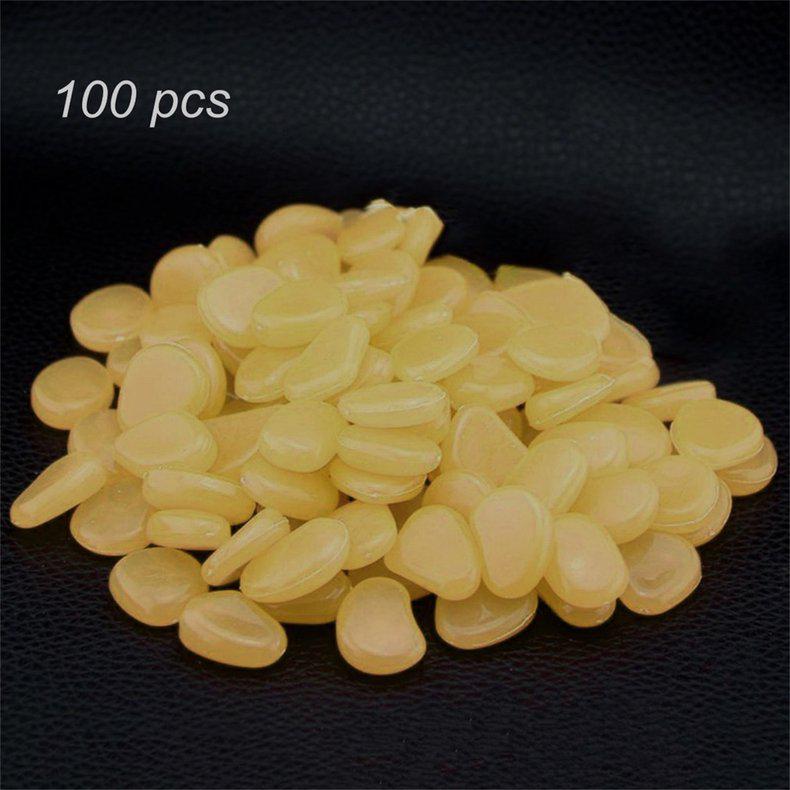 Светящиеся камешки, камни, светящиеся в темноте, аквариум, цветочный горшок, декор, поделки