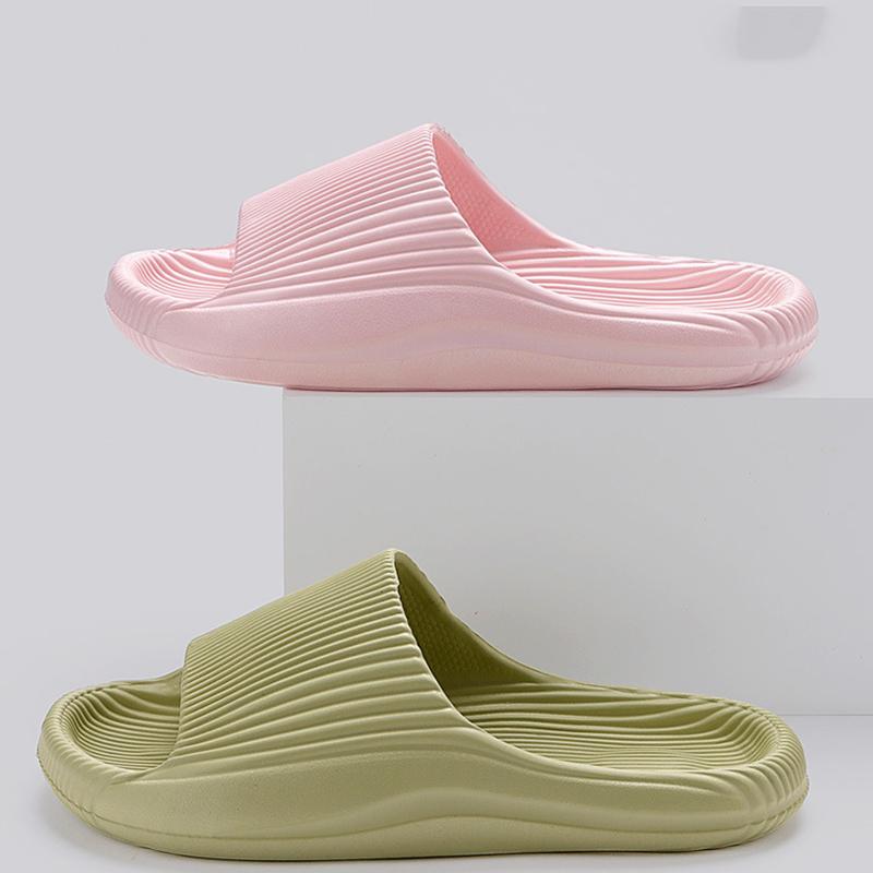 Модные детские женские тапочки Женские плоские сандалии Домашние тапочки для ванной Повседневная новая женская обувь Комнатные мягкие нескользящие шлепанцы EVA Пляжная обувь