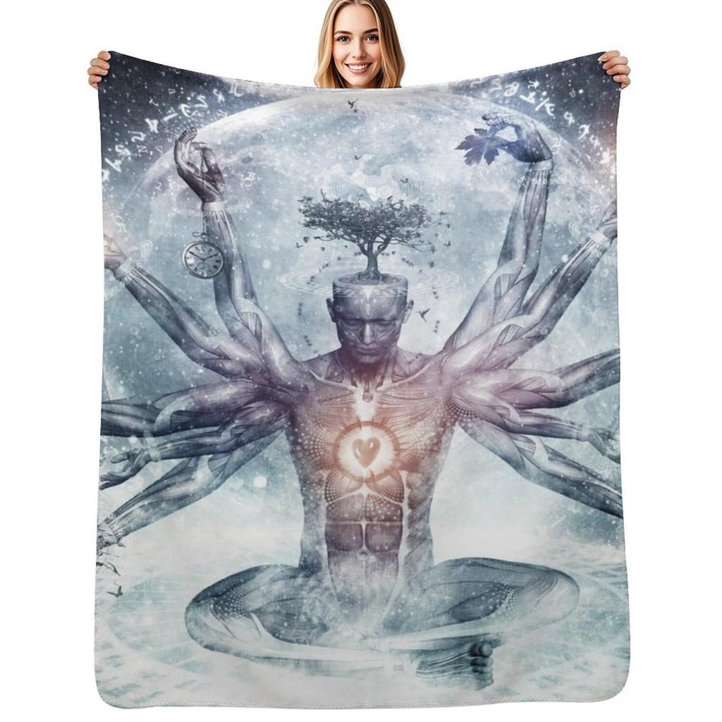 The Neverending Dreamer Throw Blanket Fluffy Cozy Throw Blanket for Home Decor