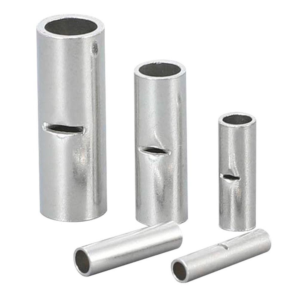 Чистые медные наконечники для электрических кабелей, неизолированные обжимные клеммы для проводов