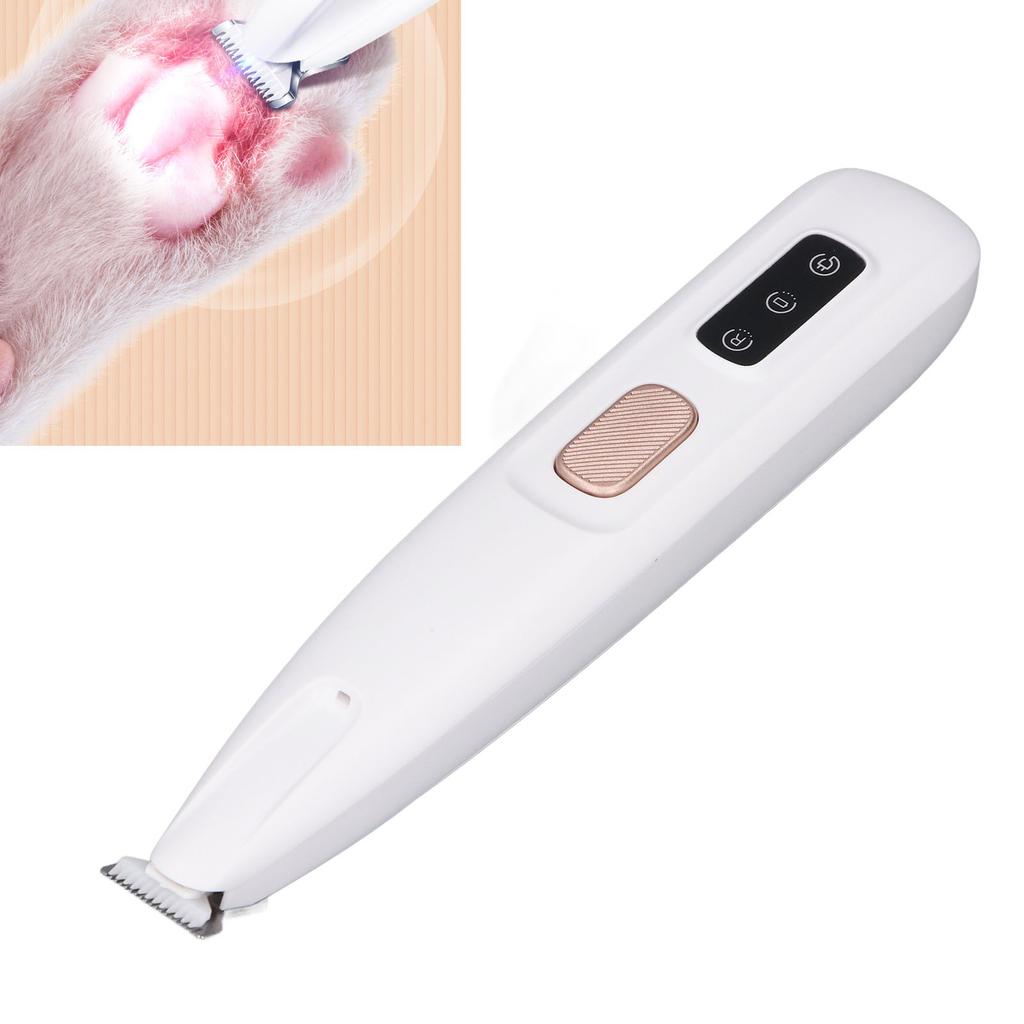 Триммер для собак, набор для груминга, малошумный электрический инструмент для груминга домашних животных, триммеры для шерсти домашних животных с подсветкой для кошек 