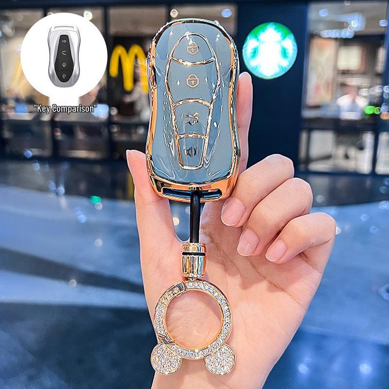 Geely Xingyue S Key Cover 19-21: Compatible with Old Model, Xingyue New Energy, Epro, Boyue Pro - Car Bag, Buckle Shell