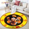 Аниме Драгон Болл Гоку Круглый Ковер для Гостиной Коврик для Детей Ковер Напольный Коврик для Ванной Комнаты Спальни Придверный Коврик