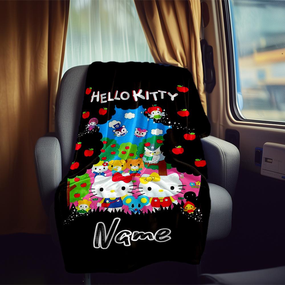 Hello Kitty Rv Blankets Comfortable Soft And Lightweight Allseason Multipurpose Blanket Suitable For Picnics Sofas Camping Rvs And Gifts For Friends