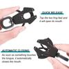 Quick Release Dog Leash Collar Metal Quick Release Locking New Metal Hardware Buckle  Hiking