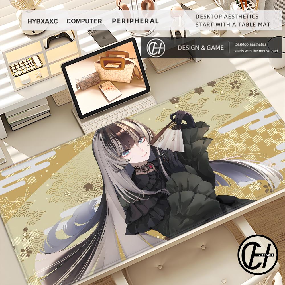 Anime Jjuufuutei Raden Mouse Pad Nonslip Thickened Mouse Pad Student Gaming Cushion Large Writing Lock Edge Office Hybxaxc
