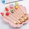 HANYANG Tableware Spoon Cake Dessert Fork Stainless Steel Coffee Spoon