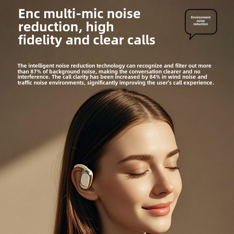 Новые спортивные наушники Earless OWS Bluetooth с ультрадолгим сроком службы и шумоподавлением