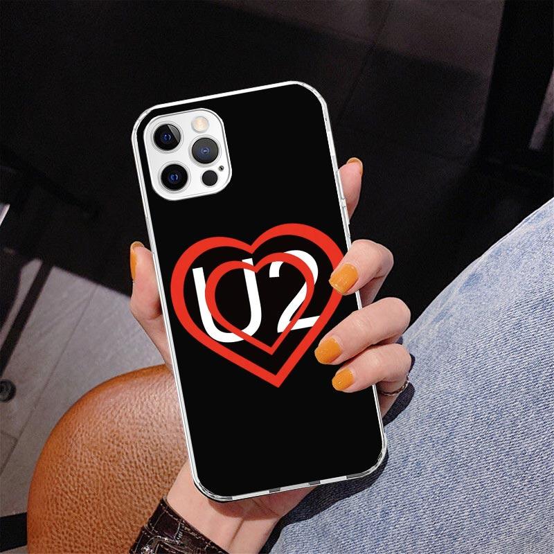 Band U-U2 Rock Phone Case For iPhone 17 Air 16 Pro Max 16E 15 + 14 Plus 11 12 13 Mini 7 8 SE Gift Print Cover Fundas