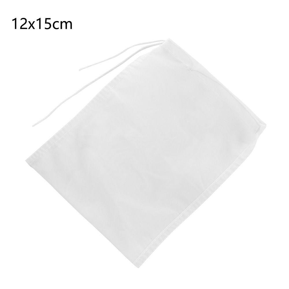 Reusable Wine Strainer Colander Cooking Cheesecloth Nut Milk Bag Coffee Filter Nylon Fine Mesh