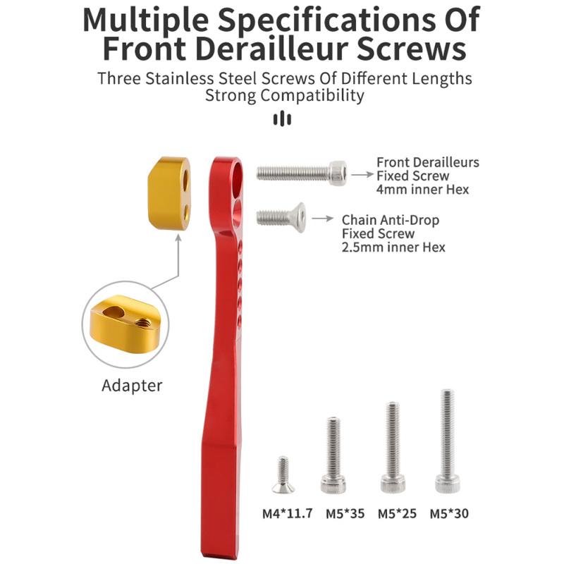 Направляющая велосипедной цепи, стабилизатор падения, алюминиевый сплав 34-50-36-52t, принадлежности для походов на открытом воздухе