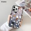 Забавный мультяшный кот Чехол для телефона iPhone 17 Air 16 15 14 Ma Plus 11 12 13 Pro Ma Чехол для телефона coque