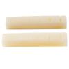 Musiclily Pro String Grooved Unbleached Beef Bone Nut Kost для 6-струнной гитары Ibanez PRS Electric Ivory of 42.95mm Guitar/Acoustic Guitar, (Набор 2)