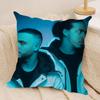 Djadja DDinazS Singer Cushion Cover Silky Short Plush Invisible Zipper Dustproof Sofa Pillow Case For Home Decor