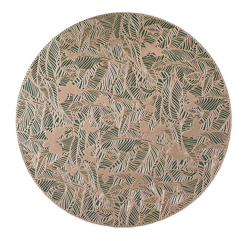 Полый коврик для столовых приборов с изоляцией из ПВХ, коврик для обеденного стола, водонепроницаемый и маслостойкий коврик для столовых приборов в западном стиле для ресторана