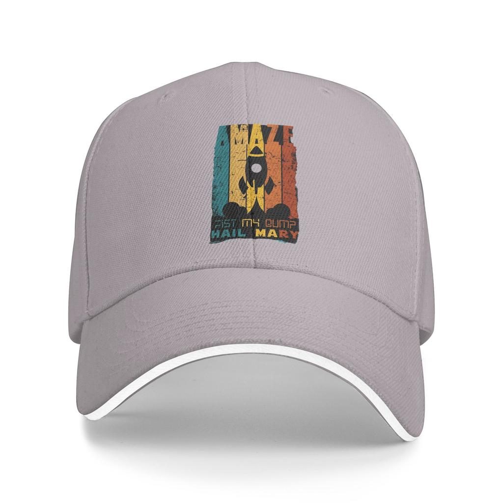 PROJECT HAIL MARY Baseball Cap Casual Si Fi Sandwich Caps Men Women Adjustable Headwear Running Golf
